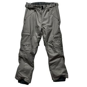 Ride Snowboard Pants Cell 10 Series Women's Size Small 10k Waterproof Gray